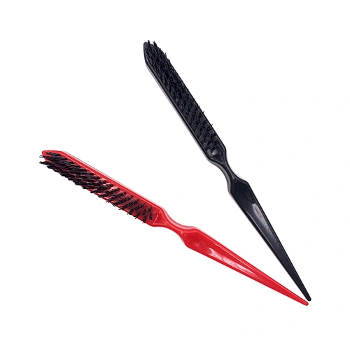 Black personalized custom edge control popular mini pocket edge brush