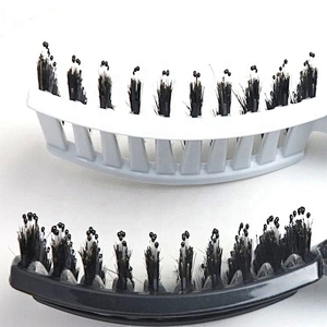 Professional Plastic Hot Sales Luxury And High Quality Premium Gift Hair Straightener Brush Comb Mirror Set