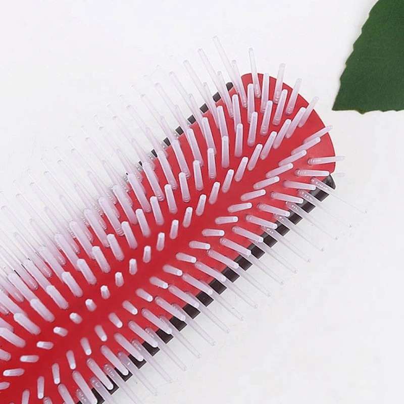Factory Direct Top Selling Abs Custom Plating Denman Hair Brush