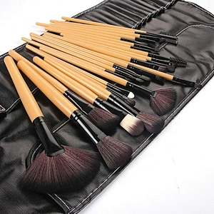 Professional Beauty Salon Eyeshadow Powder Brush Set Makyaj Fircasi Brochas De Maquillaje 24Pcs Makeup Brushes With PU Bag
