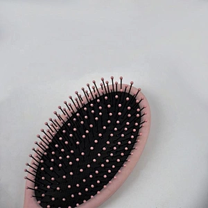 High quality personalized logo ABS colorful hair round brush