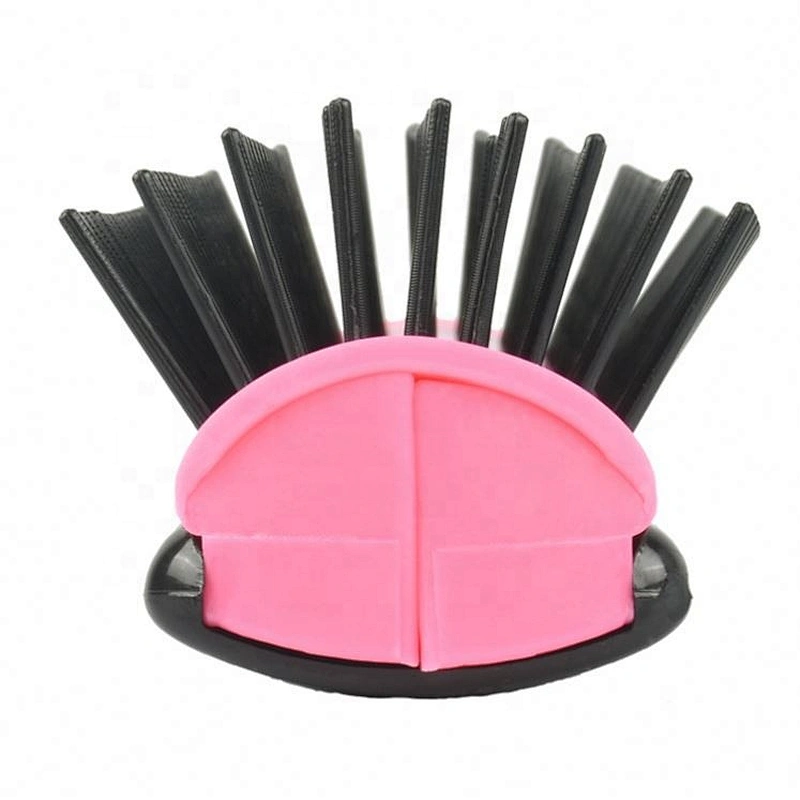Large 9 Row Hair Styling ionic denman air cushion massage hair brush for men's hair style