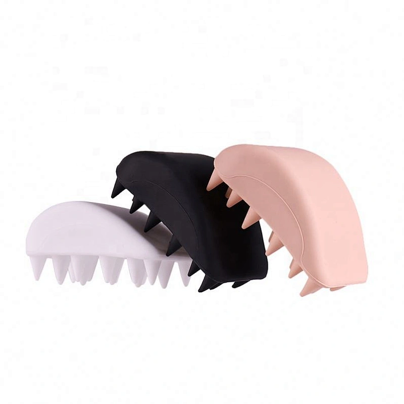 Silicone Head Scalp Massager Shampoo Brush Invigorating Comb Shower Body Washing Hair
