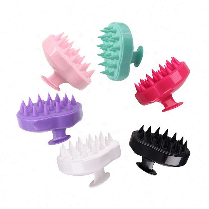 Silicone Scalp Hair Massage Brush,Scalp Massaging Shampoo Brush