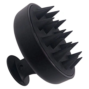 Amazon Best Selling Matte Color Head Scalp Massage Hair Silicone Shampoo Brush