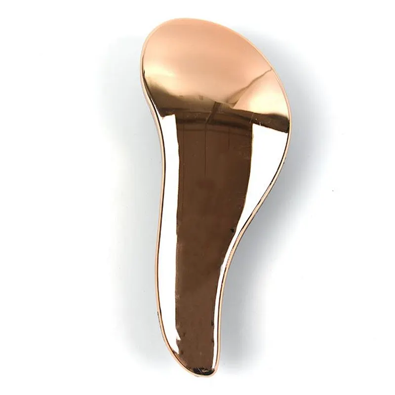 High quality women's plastic hair brush set rose gold detangling brushes At Good Price