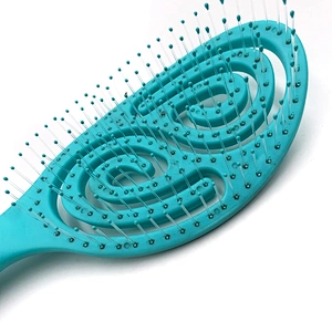 New Design Flexible Quick Self Cleaning Magic Hair Brush, Detangle Brush Eco-friendly Material Waterproof