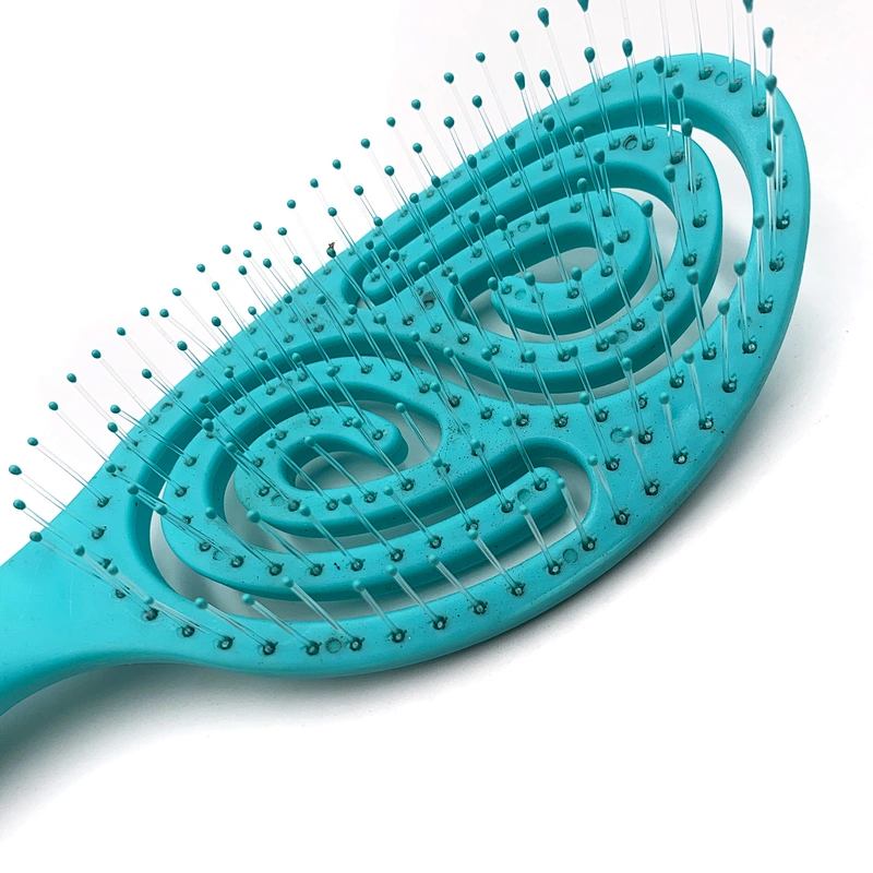 New Design Flexible Quick Self Cleaning Magic Hair Brush, Detangle Brush Eco-friendly Material Waterproof
