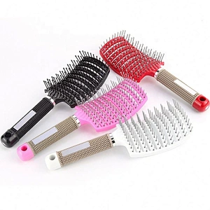 Hair Curve Brush Salon Detangle Hairbrush Massage