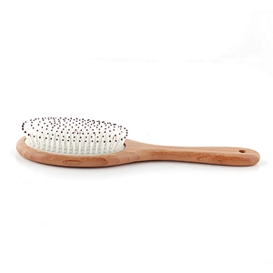 Xinlinda brand wooden hair comb rolling comb easy to used detangling magic hair comb hair detangler