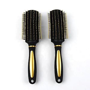 Professional 5 Piece Salon Hair Brush Gift Set factory direct selling plastic hairbrush set