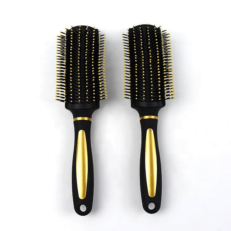 Professional 5 Piece Salon Hair Brush Gift Set factory direct selling plastic hairbrush set
