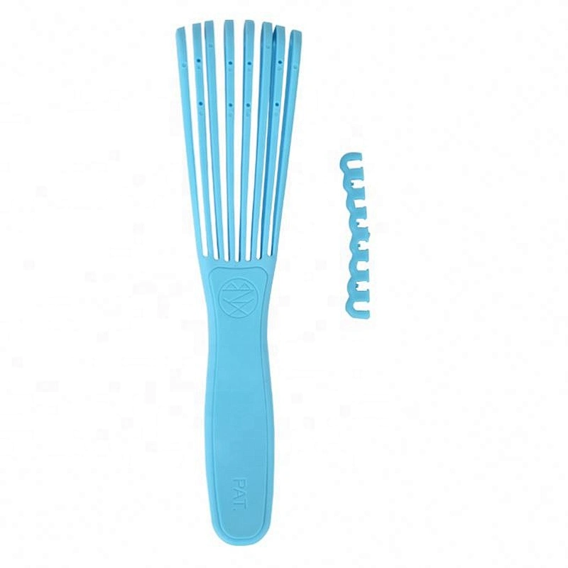 Small MOQ wet octopus hair extension care plastic detangling salon hairdressing vented hairbrush detangle