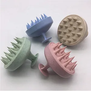 Wholesale Silicone Shampoo Massage Hair Scalp Comb Brush