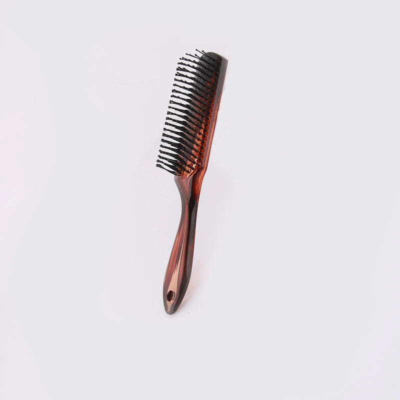 Xinlinda brand unique design oval shape air cushion personalized hair brush set personalized amber massage comb