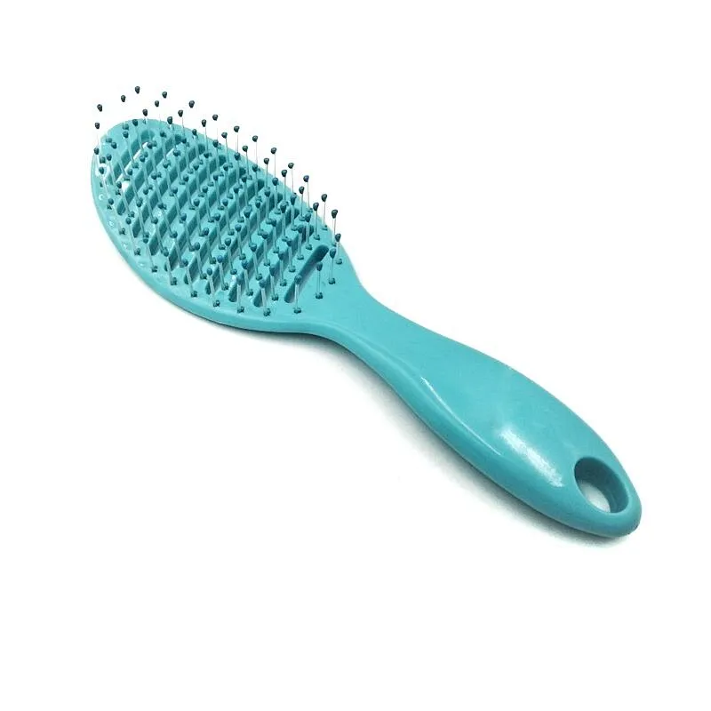 New Product Ideas 2020 Fashion Soft Silicone Shampoo Shower Hair Brush and Comb