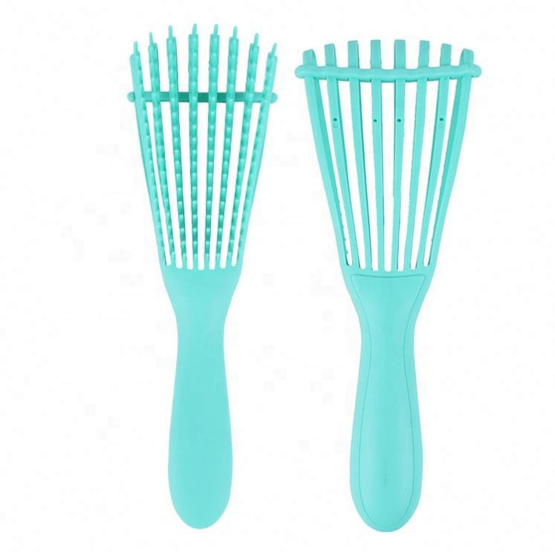 Women's Hair Detangling Brush Vent Feature Eight Rows Octopus comb Spare Ribs air fast dry hair Comb
