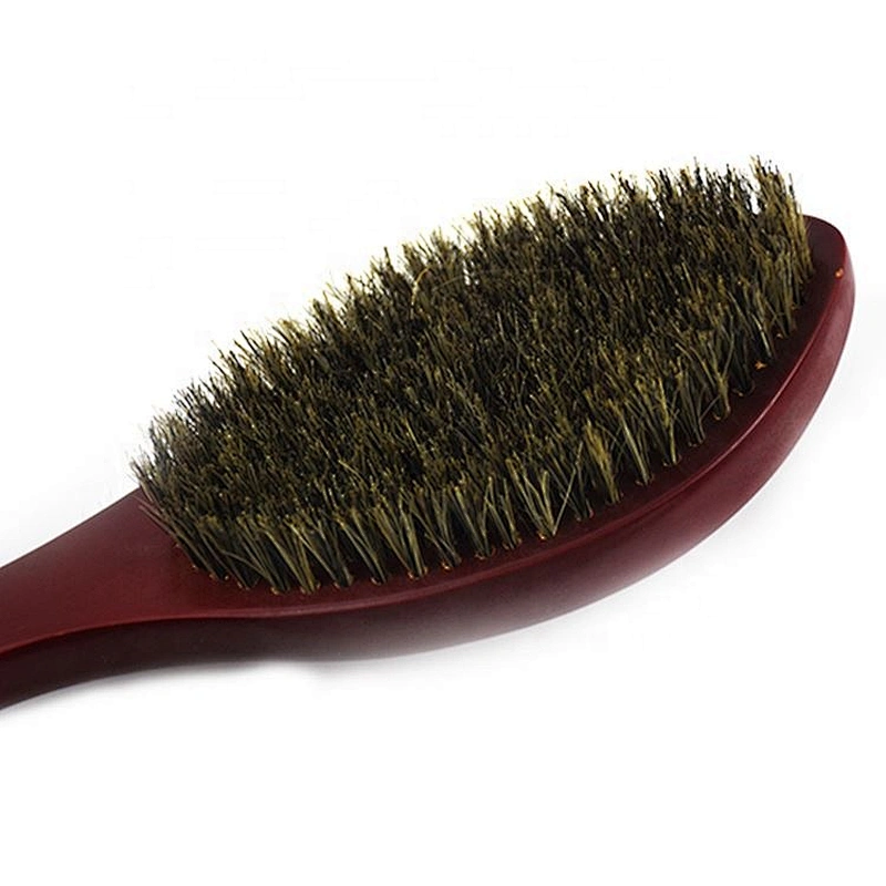 Private label big size wave 360 massage wholesale oval hair brush men's grooming care tools