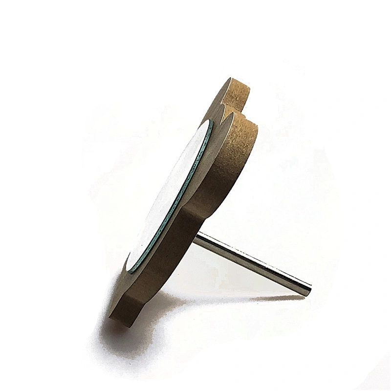 Custom size women single side cute portable wooden folding mini vanity mirror