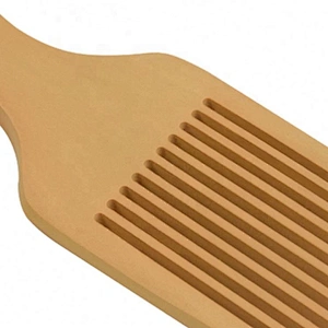 Wholesale ecofriendly men's styling afro pick hair grooming personalized professional hair comb wood