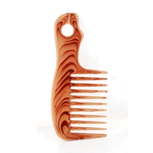 Xinlinda brand Factory direct sale  plastic binding combs amber color mens comb