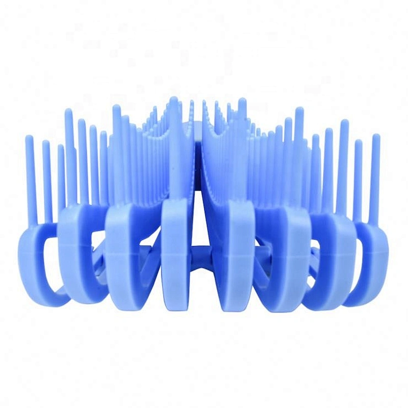 Octopus 8 rows fast air flow Hair Brush Anti-Static Scalp Massage Curve Vent detangler Hair Brush