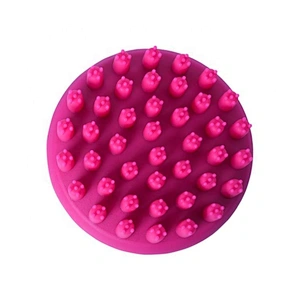 Amazon hot selling brush factory soft shampoo scalp massage silicone hair washing brush