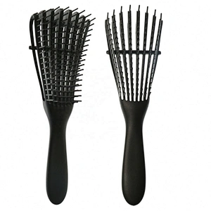 Private Logo Hot Selling Plastic Handle Styling Hair Brush Vent Detangler Brushes For Women Manufacture