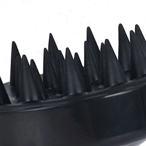 Popular Good Selling Soft Silicone Mini Handheld Hair Scalp Massager Brush Shower Shampoo