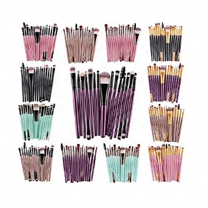 Buy Cheap Professional Cosmetic Makeup Set Synthetic Eye Face Powder Foundation Brush 20pcs Make up Brushes Fan Brush Eye Shadow