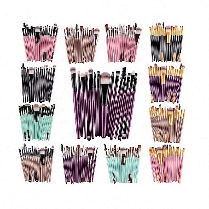 Buy Cheap Professional Cosmetic Makeup Set Synthetic Eye Face Powder Foundation Brush 20pcs Make up Brushes Fan Brush Eye Shadow