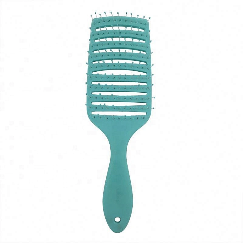 2020 Hot Selling Matte Finish Wide Curved Vent Detangling Hair Brush