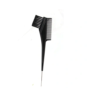 Xinlinda Brand Wholesale Hair Salon Kit Hair Dye Tail Brush Double-sided Comb Top Quality Soft Plastic Common Comb