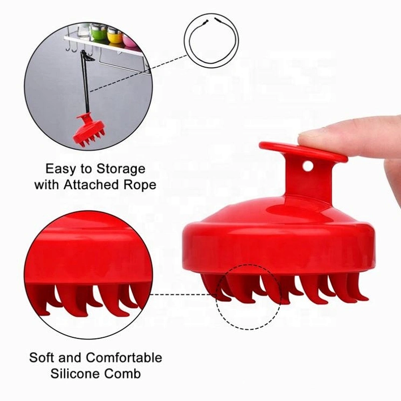 Scalp Massager For Hair Growth,Silicone Brush Shampoo