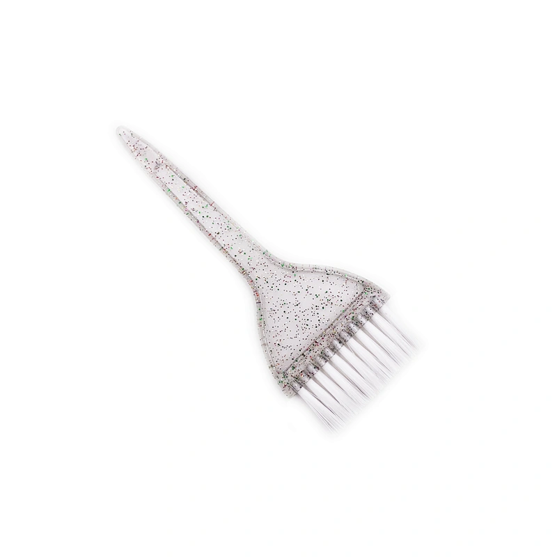 New brand wholesale hair salon kit quality soft plastic hair dye tail brush two-sided comb