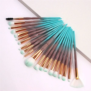 20Pcs Makeup Brushes Set Beauty Make Up Tool Cosmetic Powder Foundation Blending Eye Shadow Eyebrow Eyelash Brush