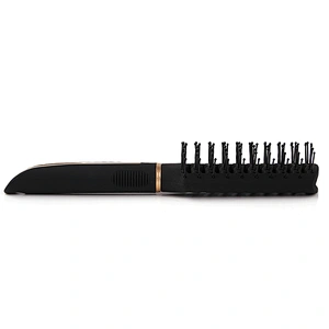 Xinlinda brand ladies fashion high quality black plastic hair brush custom logo hair brush dildo