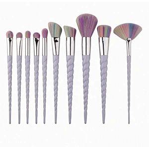 High Quality Custom Logo 10Pcs Brushes For Makeup Sets Brochas Para Maquillajeestuches De Maquillaje