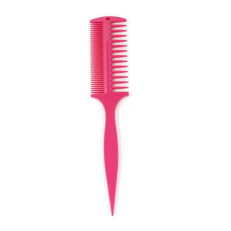 Xinlinda Brand Wholesale Custom Color Logo Anti Static Teasing Rat Tail Comb Common Comb Plastic