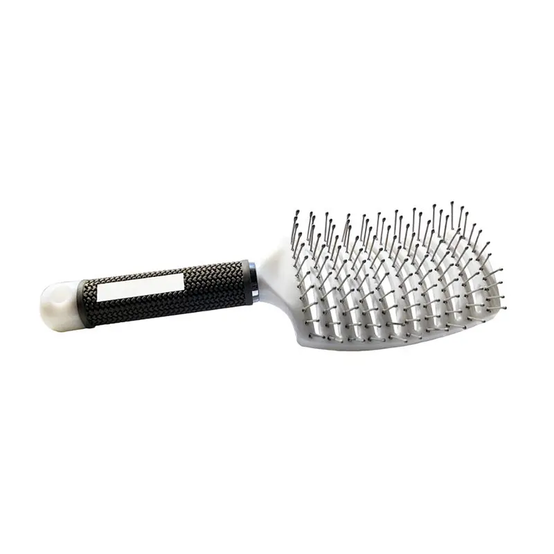 Xinlinda brand 2018 New Arrival China wholesale plastic curve hair brush Salon hairdressing brush