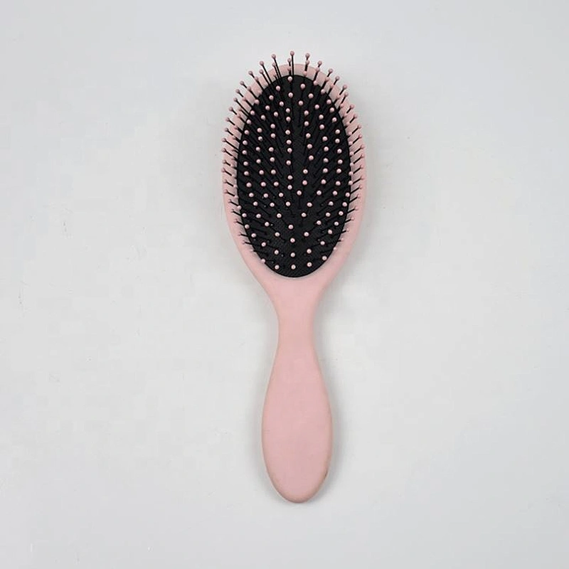 High quality personalized logo ABS colorful hair round brush