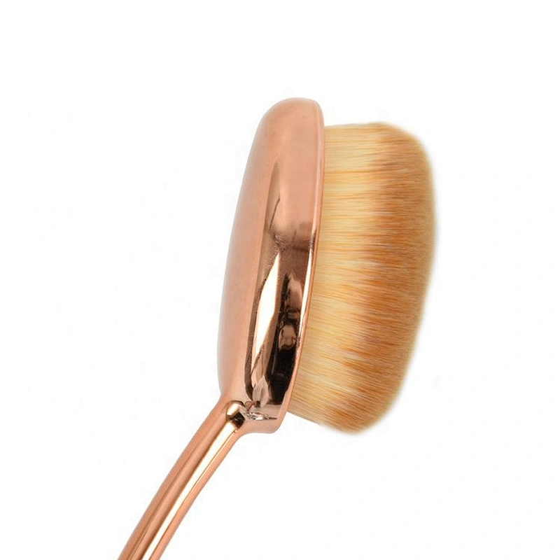 Custom logo new arrived high quality makeup brush any color rose gold mermaid makeup brush