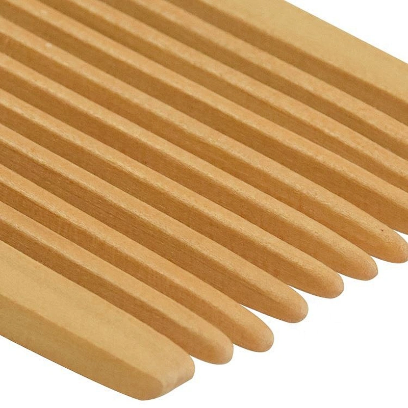 Wholesale Custom Logo High Quality Sandalwood Wide Tooth  men's styling Afro Pick Hair Comb