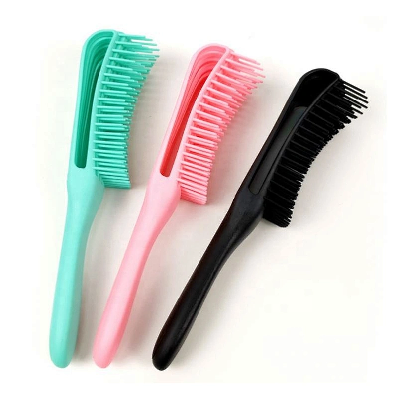 Hotsale Custom Logo Wave Brush 2020 New Detangler Hairbrush