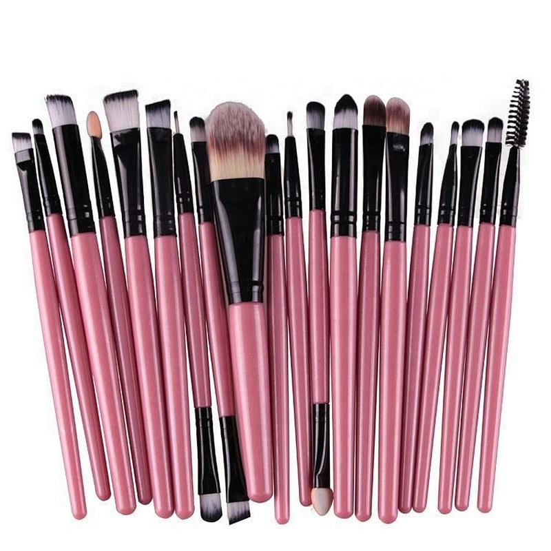 Buy Cheap Professional Cosmetic Makeup Set Synthetic Eye Face Powder Foundation Brush 20pcs Make up Brushes Fan Brush Eye Shadow