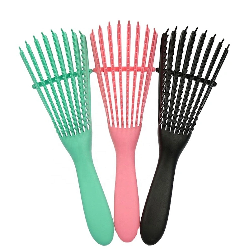 Private Logo Hot Selling Plastic Handle Styling Hair Brush Vent Detangler Brushes For Women Manufacture