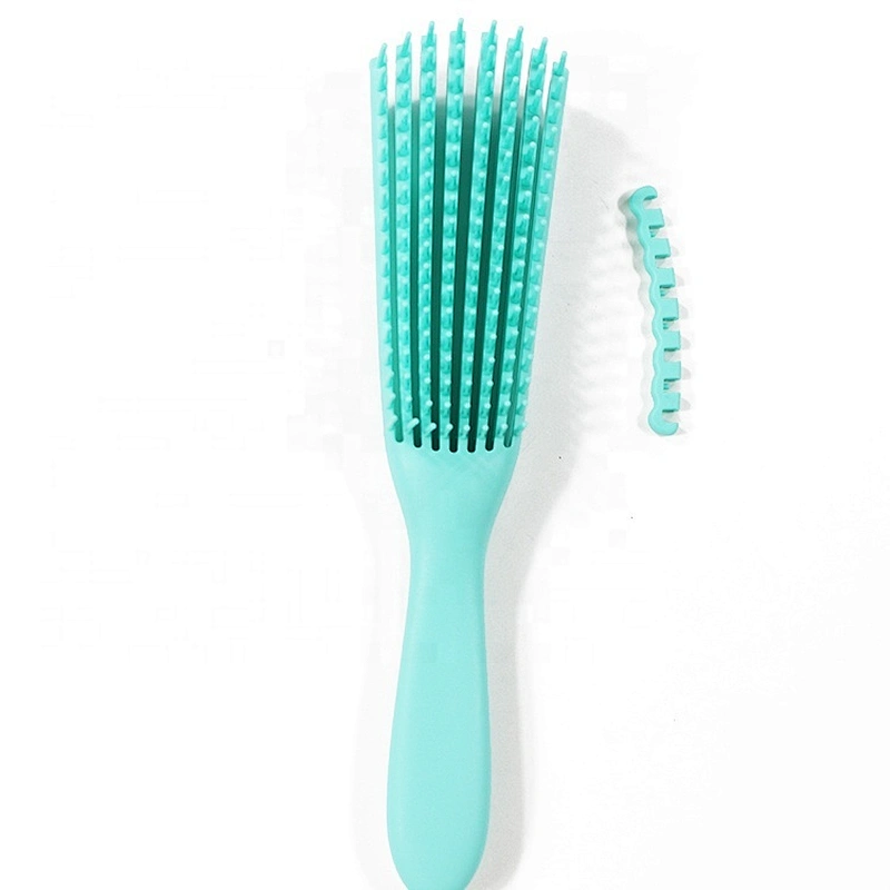 NEW Wholesale Hot Selling Eco-Friendly Custom Color Waterproof Massage Plastic Portable ABS Pink Detangling Hair Brush