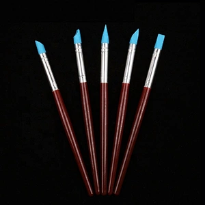 5Pcs Makeup Brush Set Silicone Make Up Brushes