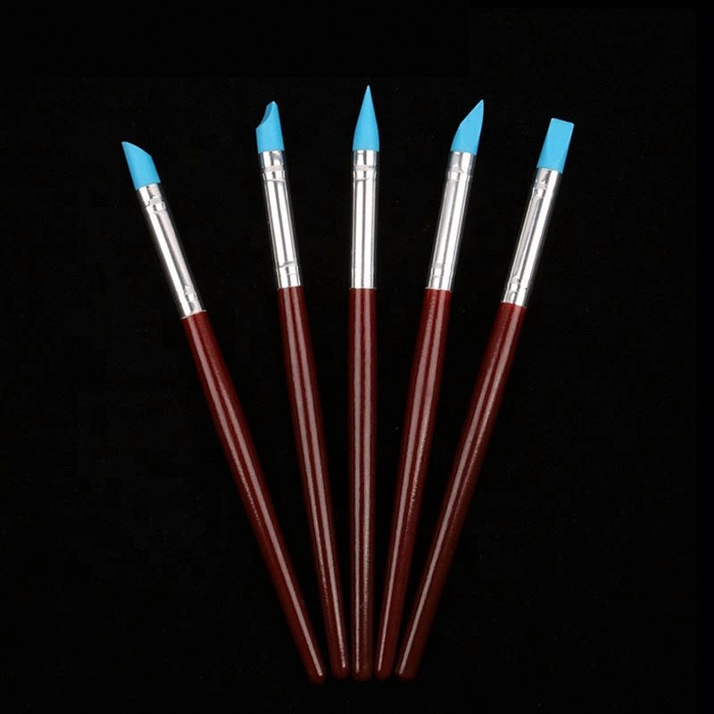 5Pcs Makeup Brush Set Silicone Make Up Brushes