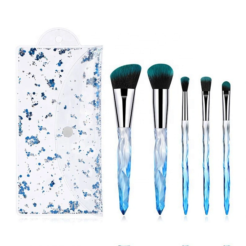 Cosmetic Brush 5 Pcs Set Make Up Tool Professional Women's Makeup Powder